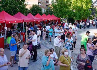 En Móstoles San Isidro se celebró entre tapas En Móstoles San Isidro se celebró entre tapas