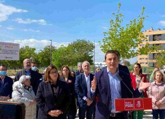 Lobato en Móstoles para reclamar mejoras en la sanidad Lobato en Móstoles para reclamar mejoras en la sanidad