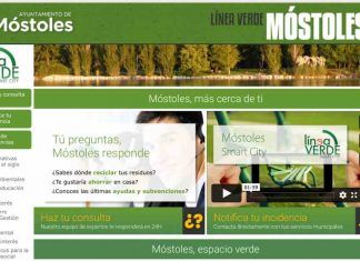 Más información y comunicación a través de Línea Verde Móstoles Más información y comunicación a través de Línea Verde Móstoles