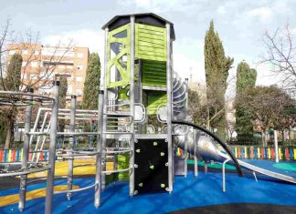 El Parque Cuartel Huerta de Móstoles estrena nueva área infantil El Parque Cuartel Huerta de Móstoles estrena nueva área infantil
