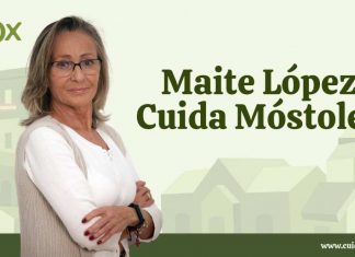Maite López candidata de Vox a la alcaldía de Móstoles Maite López candidata de Vox a la alcaldía de Móstoles