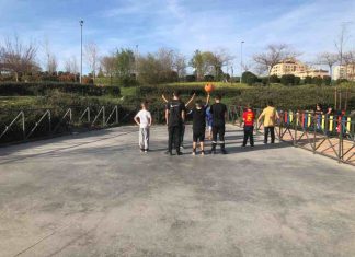 Vox Móstoles critica la ausencia de pistas deportivas en el PAU-4 Vox Móstoles critica la ausencia de pistas deportivas en el PAU-4