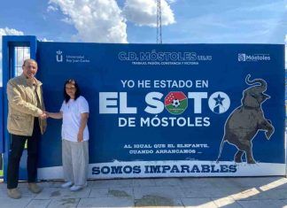Acuerdo de colaboración entre el CD Móstoles y la asociación TDAH+Móstoles Acuerdo de colaboración entre el CD Móstoles y la asociación TDAH+Móstoles