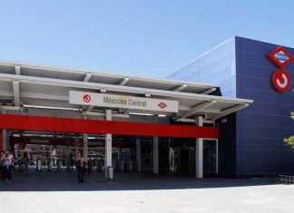 Trabajos de mantenimiento en la línea C-5 de Cercanías en Móstoles Trabajos de mantenimiento en la línea C-5 de Cercanías en Móstoles