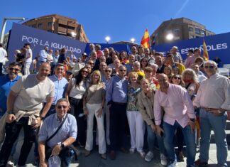 El PP de Móstoles se unió a la manifestación contra la amnistía El PP de Móstoles se unió a la manifestación contra la amnistía