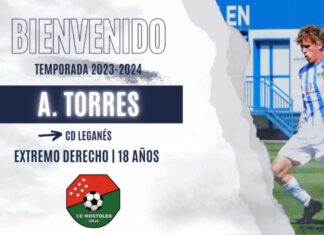 El CD Móstoles se refuerza con la llegada del extremo Adrián Torres El CD Móstoles se refuerza con la llegada del extremo Adrián Torres