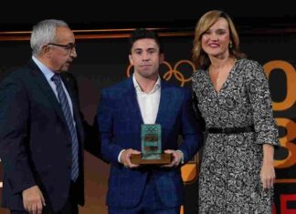El mostoleño Fran Garrigós premiado como mejor deportista del año El mostoleño Fran Garridos premiado como mejor deportista del año