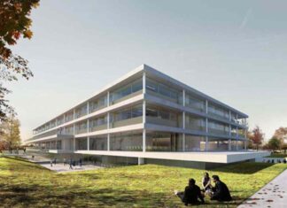 Comienza a construirse el nuevo aulario en el campus de Móstoles de la URJC Comienza a construirse el nuevo aulario en el campus de Móstoles de la URJC