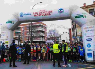 Éxito de participación en la San Silvestre de Móstoles Éxito de participación en la San Silvestre de Móstoles