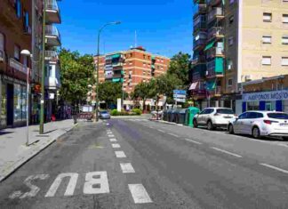 Suspendidas las obras de una de las calles principales de Móstoles Suspendidas las obras de una de las calles principales de Móstoles