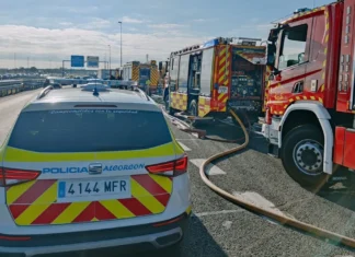 Accidente múltiple en la M-50 causa kilómetros de retenciones afectando a Móstoles Accidente múltiple en la M-50 causa kilómetros de retenciones afectando a Móstoles