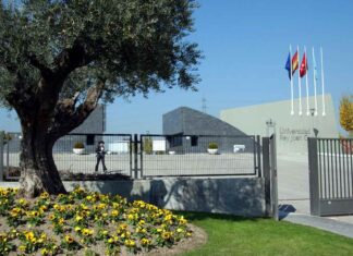 Los universitarios de Móstoles sin clases debido a la borrasca