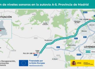 Una inversión de más de 12 millones contra el ruido de la A5 en Móstoles Una inversión de más de 12 millones contra el ruido de la A5 en Móstoles