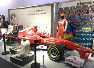 El Ferrari de Alonso, antorchas olímpicas o el maillot amarillo de Induráin en Móstoles desde el 27 de agosto El Ferrari de Alonso, antorchas olímpicas o el maillot amarillo de Induráin en Móstoles desde el 27 de agosto