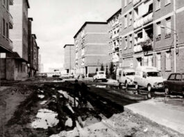 Cuando cruzar la calle Valladolid de Móstoles era un juego Cuando cruzar la calle Valladolid de Móstoles era un juego