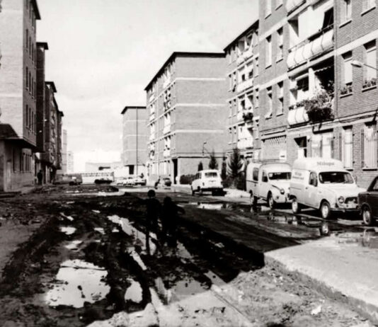 Cuando cruzar la calle Valladolid de Móstoles era un juego Cuando cruzar la calle Valladolid de Móstoles era un juego