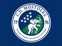 Revolución en el CD Móstoles URJC: el club cambia su escudo e incluye un elefante en él Revolución en el CD Móstoles URJC: el club cambia su escudo e incluye un elefante en él