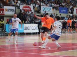 El FS Móstoles pierde agónicamente en el primer partido de playoffs de ascenso El FS Móstoles pierde agónicamente en el primer partido de playoffs de ascenso