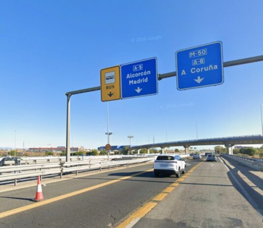 Cierra el carril bus-VAO de la A-5 tras la presión del Ayuntamiento de Móstoles al Ministerio Cierra el carril bus-VAO de la A-5 tras la presión del Ayuntamiento de Móstoles al Ministerio