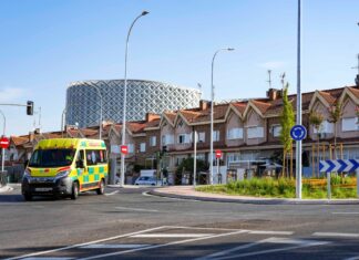 Móstoles estrena el nuevo acceso sur al Hospital Rey Juan Carlos: ahorrará cuatro minutos a los vecinos Móstoles estrena el nuevo acceso sur al Hospital Rey Juan Carlos: ahorrará cuatro minutos a los vecinos