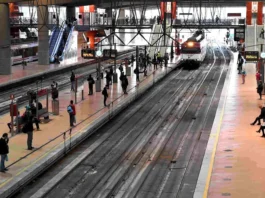 Recta final de las obras en Atocha: así afectan los últimos cortes a la C-5 y a Móstoles Recta final de las obras en Atocha: así afectan los últimos cortes a la C-5 y a Móstoles