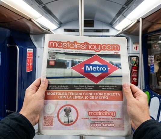 La llegada de la Línea 10 de Metro a Móstoles protagoniza el periódico de mostoleshoy.com: disponible gratis La llegada de la Línea 10 de Metro a Móstoles protagoniza el periódico de mostoleshoy.com: disponible gratis