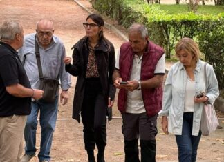 Juana López Pagán reclama un plan urgente para recuperar los parques de Móstoles Juana López Pagán reclama un plan urgente para recuperar los parques de Móstoles