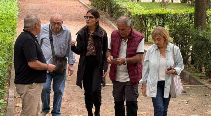 Juana López Pagán reclama un plan urgente para recuperar los parques de Móstoles Juana López Pagán reclama un plan urgente para recuperar los parques de Móstoles