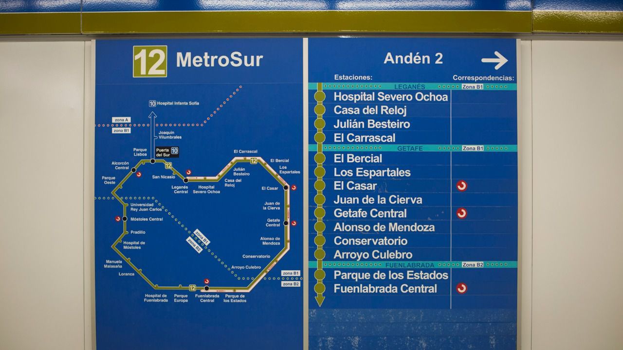 Las obras en el tramo de Hospital de Móstoles y Conservatorio han finalizado y se ha realizado la reapertura de las instalaciones. Los vecinos de Móstoles disfrutan de un Metrosur más rápido.