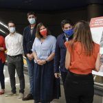 Las obras en el tramo de Hospital de Móstoles y Conservatorio han finalizado y se ha realizado la reapertura de las instalaciones. Los vecinos de Móstoles disfrutan de un Metrosur más rápido.