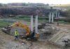 Están en marcha los trabajos de reconstrucción de la pasarela de Parque Coímbra de Móstoles