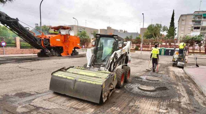 Móstoles ha reparado 2.736 metros cuadrados de calles