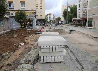 Móstoles inicia la remodelación de la calle Estocolmo y la Plaza Villafontana