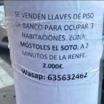 Okupar una vivienda en Móstoles por 2.000 euros