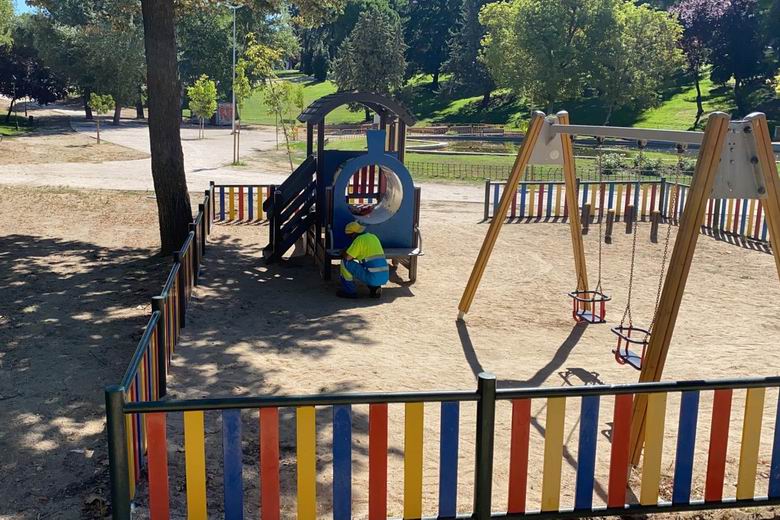 Todos los parques infantiles serán accesibles e inclusivos en Móstoles
