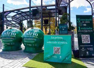 Reciclar vidrio en Móstoles te lleva a la Davis