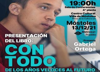 Íñigo Errejón presenta su libro en Móstoles
