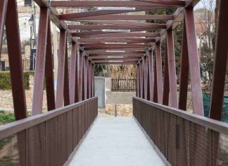 Móstoles inaugura la pasarela de Guadarrama