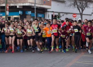 Cortes en las calles con motivo de la San Silvestre de Móstoles