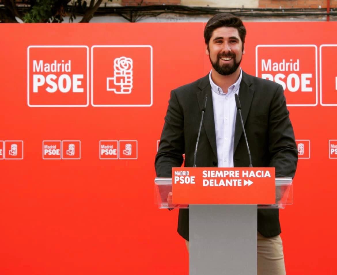 Alex Martín reelegido como secretario general del PSOE de Móstoles