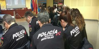 La Policía Municipal de Móstoles recibió menos avisos en 2021 con respecto al 2020