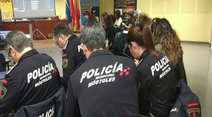 La Policía Municipal de Móstoles recibió menos avisos en 2021 con respecto al 2020