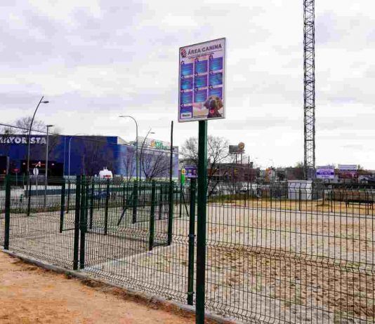 Nueva área canina en Móstoles