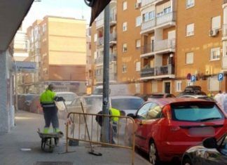 Mejoras en aceras y parques infantiles de Móstoles