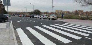 Finalizadas las obras de la calle Larra de Móstoles con Benito Pérez Galdós