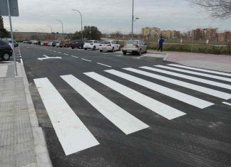 Finalizadas las obras de la calle Larra de Móstoles con Benito Pérez Galdós