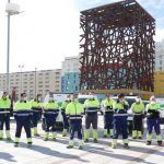 El consistorio adquiere nuevos vehículos al servicio de los 50 operarios municipales que se encargan de esta tarea. Nuevos recursos para el mantenimiento de los edificios públicos de Móstoles.