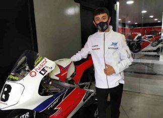 Marco García paseará el nombre de Móstoles en el Mundial Junior de Motociclismo