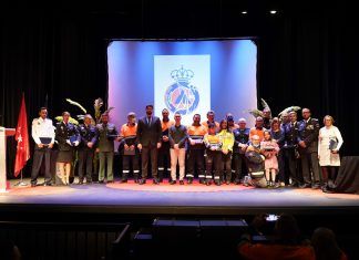 Móstoles rinde homenaje a la agrupación local de Protección Civil en su 30 aniversario