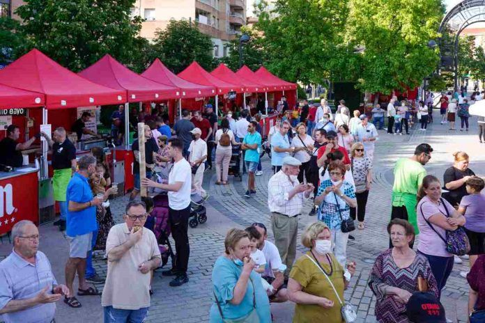 En Móstoles San Isidro se celebró entre tapas